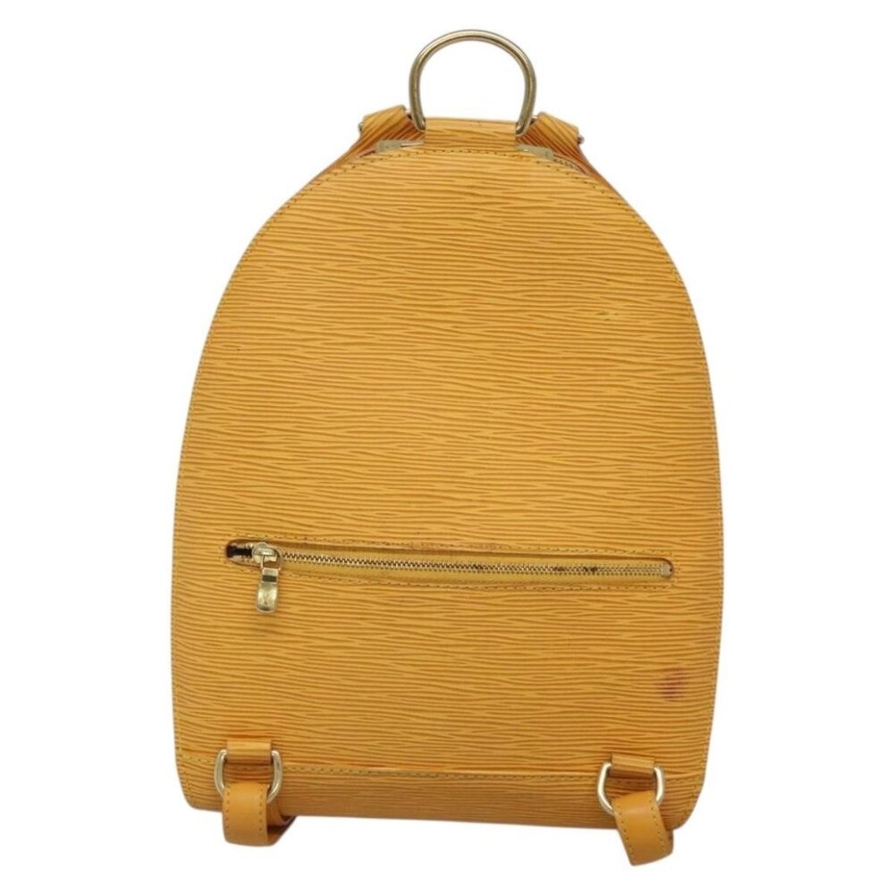 LOUIS VUITTON Epi Mabillon Backpack Yellow M52239 LV Auth ep10799 - Picture 3 of 16